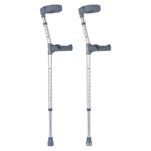 Muletas de codo de aleación de aluminio Ruiren Medical, ligeras, ajustables, antideslizantes, para ancianos, ayuda para caminar. - Product Image 5