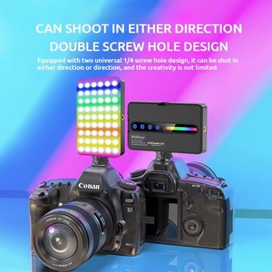 Panneau Lumineux Vidéo LED RGB Portable <span class=keywords><strong>pour</strong></span> Téléphone Appareil Photo & <span class=keywords><strong>TikTok</strong></span> <span class=keywords><strong>Lampe</strong></span> de Poche Améliorée avec Éclairage d'Appoint <span class=keywords><strong>pour</strong></span> la Photographie et les Selfies - Product Image 5