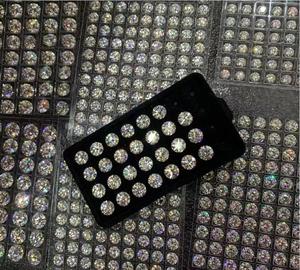 Pietre Sciolte Moissanite Certificate GRA, Colore D, Bianco, Giallo, <span class=keywords><strong>Viola</strong></span>, Verde, Rosso, Rosa, Nero, Grigio, <span class=keywords><strong>Blu</strong></span>, 1CT 6.5MM - Product Image 6