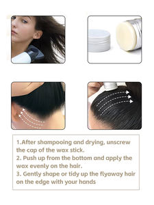 OEM ODM Produit de <span class=keywords><strong>coiffure</strong></span> personnalisé Avocat cassé Bâton de cire pour cheveux Lisse Crépus Tenue extrême Bâton de pommade pour <span class=keywords><strong>coiffure</strong></span> Aucun résidu - Product Image 4