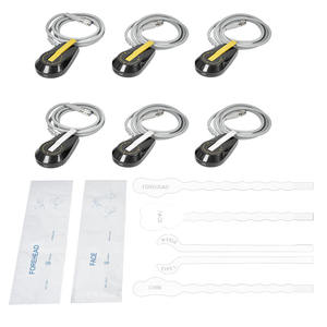 Au-D60 유용한 <span class=keywords><strong>PET</strong></span> 얼굴 장치 피부 리프팅 노화 방지 얼굴 근육 조각 기계 6 in 1 이마 눈 턱 - Product Image 4