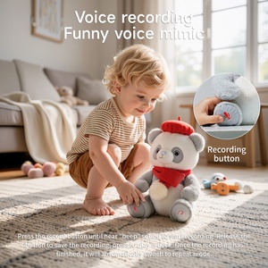 Giocattolo Elettronico Interattivo Tumama per Bambini, Peluche Canta e Parla, Pupazzo Panda Morbido e Carino per Bambini dai 18 Mesi - Product Image 4