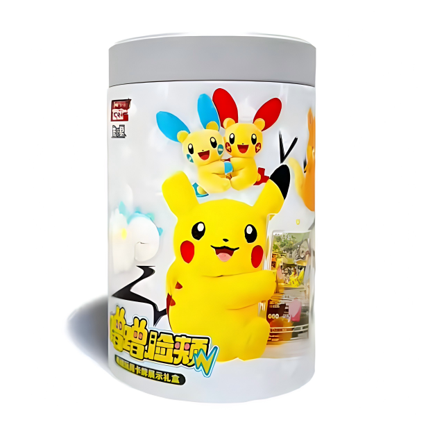 Ultra-Premium Rare Eif Baby Pikachu Eevee Plush Pokemoned Electric Game Box Collectible Card Gift Board Games
