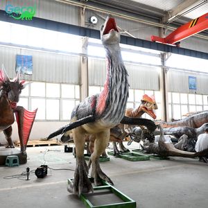 Zigong Animatronic Dinosaur Factory Museum Large Life Size Ornithomimus Model - Product Image 2