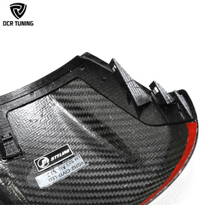 Copri Specchietto Retrovisore in Fibra di Carbonio a Secco Stile <span class=keywords><strong>Mugen</strong></span> per Honda Civic 11ª Generazione con Taglio per Indicatore di Direzione - Product Image 5