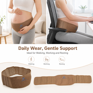 Faja de Maternidad Ajustable, Transpirable, de Nailon, Soporte Abdominal <span class=keywords><strong>y</strong></span> Pélvico para Embarazadas - Product Image 4