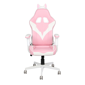 Multi Color Fixed Armrest PU Leather <span class=keywords><strong>Pink</strong></span> Computer Game Office Chair Adult Gaming Chair - Product Image 1