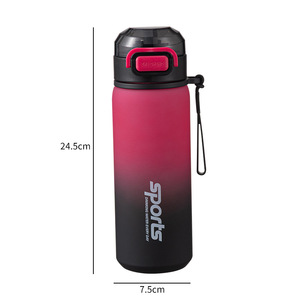 Nouvelle <span class=keywords><strong>tasse</strong></span> en plastique dégradé <span class=keywords><strong>avec</strong></span> paille, grande capacité, pour sports de plein air, pour couples, <span class=keywords><strong>tasse</strong></span> <span class=keywords><strong>à</strong></span> thé portable, personnalisable - Product Image 3