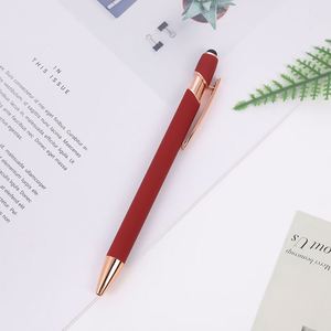 Nuevo Bolígrafo Multifunción Promocional con Punta Táctil Suave 2 en 1 con Logotipo Personalizado, Bolígrafos Metálicos con Punta de Bola - Product Image 6