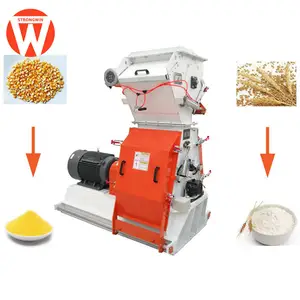 Tear-circle livestock feed grinder machine for feed pellet
