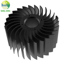 Pièces d'usinage CNC en aluminium micro OEM de haute précision Service CNC personnalisé Prototypage rapide pour dissipateur de chaleur du fournisseur d'usine