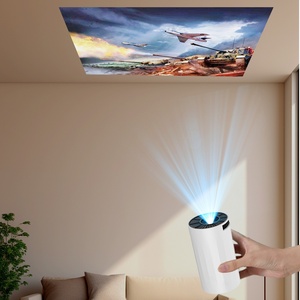 Proyector LED portátil con Android 11 y para <span class=keywords><strong>Bluetooth</strong></span> 5G Soporte de doble banda 4K Decodificación popular de barril de diamante - Product Image 4