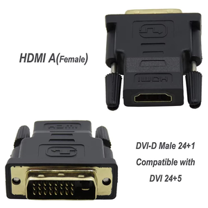 <span class=keywords><strong>DVI</strong></span> 24 + 1 Nam Để <span class=keywords><strong>HDMI</strong></span> Nữ Adapter Chuyển Đổi Vàng <span class=keywords><strong>M</strong></span>ạ <span class=keywords><strong>DVI</strong></span> 24 + 1 Để <span class=keywords><strong>HDMI</strong></span> Chuyển Đổi 1080P Cho PC PS3 Chiếu - Product Image 3