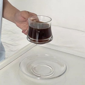 <span class=keywords><strong>Café</strong></span> Latte <span class=keywords><strong>Continental</strong></span> Vintage Té DE LA TARDE Desayuno Taza de leche con asa Taza de vidrio - Product Image 6