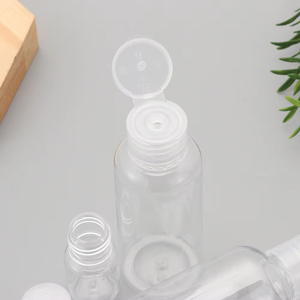 Custom 5-100ml trasparente PET bottiglia di plastica vuota con tappo a Flip per smalto per la cura della pelle cosmetica farmaco - Product Image 5