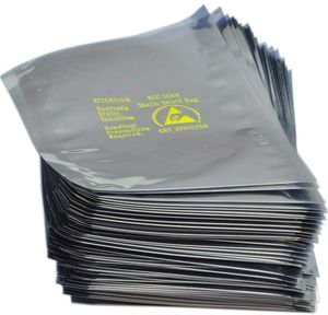 Tas <span class=keywords><strong>anti</strong></span> statis, cetak kustom, <span class=keywords><strong>anti</strong></span> kelembaban, kemasan industri pelindung ESD untuk komputer dan speaker - Product Image 1