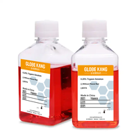Support personnalisé OEM sans rouge de phénol et EDTA Solution de trypsine de haute qualité pour la recherche chimique