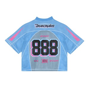 Magliette Vintage da Calcio Americano per Giovani, Stampa di Lusso a Sublimazione, Jersey Oversize Casual in Rete - Product Image 6