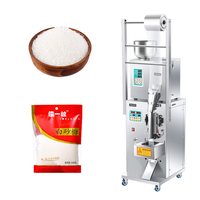 Machine d'emballage commerciale multifonctionnelle pour sachets de snacks : remplissage et scellage de biscuits, chocolat, cacahuètes et pop-corn