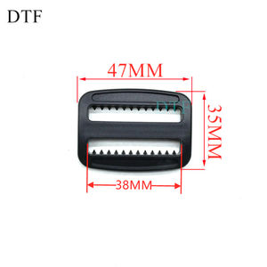 Boucle coulissante en <span class=keywords><strong>plastique</strong></span> à trois glissières dentelées, réglable, pour sangles, vente en gros d'usine - Product Image 1