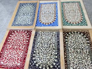 Hồi giáo Rachel nổi cầu nguyện Mat thảm thảm với tua - Product Image 6
