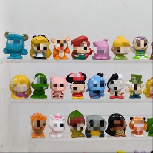 Lindos Miniaturas de Dibujos Animados, 48 Piezas, Manualidades Creativas de Resina, Figuras de Casa de Muñecas de Cuentos de Hadas, Adornos de PVC para Bolígrafos con Cuentas - Product Image 5