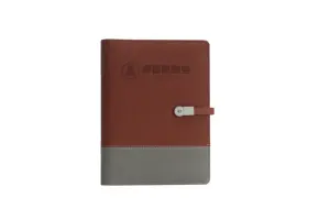 Notebook kustom dengan cincin cetak ferrule dapat dibuka layanan cetak notebook Sekolah