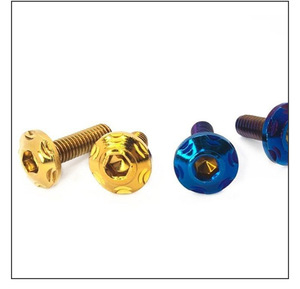 Pièces détachées pour moto, accessoires pour VTT, boulon de moyeu de roue, vis de fixation de disque de frein CNC - Product Image 5