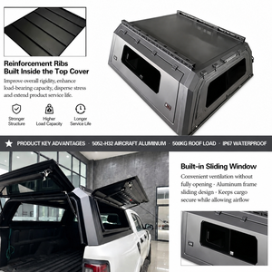 Cubierta de Aluminio para Camioneta 4x4 Todoterreno, Tipo Camper, para Ford F150/Ranger XLT <span class=keywords><strong>2013</strong></span>-2026 de 5.5 pies - Product Image 5