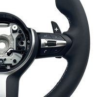 Volant sport en cuir chauffant et vibrant pour BMW X3 X5 F10 F20 F30 F31 F32 F35 F80 F82 F85 E93 E90 E70 M3 M6 M330i