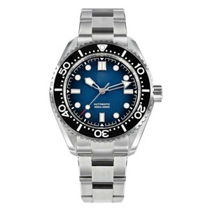 Montre automatique de plongée vintage à cadran dégradé, saphir, luminescence, revêtement antireflet, lunette en céramique, étanche, montre-bracelet pour homme - Product Image 1