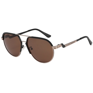 Gafas de Sol de Piloto con Montura Metálica Completa, Lentes Verdes, 100% Protección UV, Unisex, para Adultos, Uso en Exteriores - Product Image 6