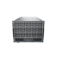Server AI Rak-mount 8U Barebone Mendukung Prosesor Intel Xeon Scalable Generasi ke-4/ke-5 Ganda, 32 Slot DDR5, 8 Modul GPU.