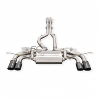 Système d'échappement Catback pour Land Rover Defender 5.0T V8 2022-2024 en acier inoxydable avec silencieux de course à valve d'origine pour amélioration de performance