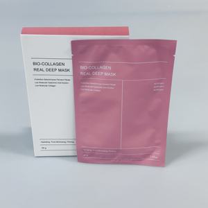 Derin kollajen kaldırma maskesi Anti kırışıklık yüz maskesi kore cilt bakımı biyo-kollajen gecede hidrojel kollajen levha maskeleri - Product Image 3