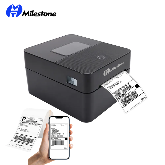 Milestone MHT-L9250 Industrial Shipping Label Printer Thermal Printer Machine Wholesale Price Stock USB/LAN//WiFi