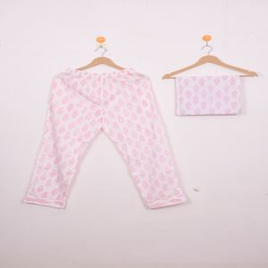 Conjunto de Pijama de Algodón con Pantalón Largo - Ropa de Dormir de Algodón, Ropa de Dormir y de Estar por Casa de Verano Estilo Bohemio para Mujer, Regalo - Product Image 5