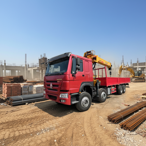 Автокран HOWO с двигателем Euro III большой мощности лучше подходит для использования в Африке - Product Image 1