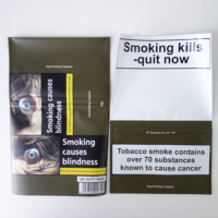 Emballages de poche à tabac vides en plastique à enroulement, impression en héliogravure, 30g 50g, vente en gros OEM