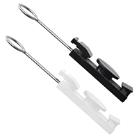 Collier de serrage de type S pour l'installation de câbles de réseau aérien, accessoires de fibre FTTH, collier de serrage compatible avec le réseau