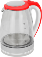 Nouvelle Arrivée Bouilloire Électrique Manuelle Sans Fil 1500W en Verre Borosilicate Transparent 2L avec Protection Anti-Ébullition à Sec pour la Maison et la Cuisine
