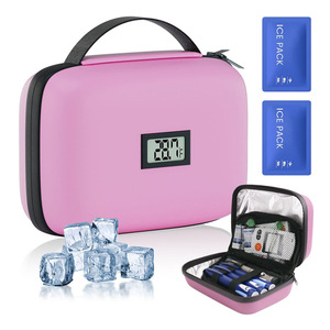Estuche <span class=keywords><strong>de</strong></span> Viaje Rígido y Protector <span class=keywords><strong>para</strong></span> Insulina, Bolsa Térmica Aislada <span class=keywords><strong>para</strong></span> Organizar Medicamentos <span class=keywords><strong>para</strong></span> Diabéticos, Venta al Por Mayor - Product Image 2