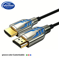 10M-120M 4K60Hz 8K60Hz für 2.0/2.1 48Gbps Koaxiales Ultra-HD Aktives Optisches Glasfaserkabel für Monitore