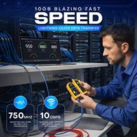 Kabel Jaringan Cat6a S/FTP OFC untuk Pemantauan Keamanan, Gulungan 305m, 23AWG, Transmisi Jarak Jauh 10Gbps, Pasokan Pabrik Kustom dalam Jumlah Besar