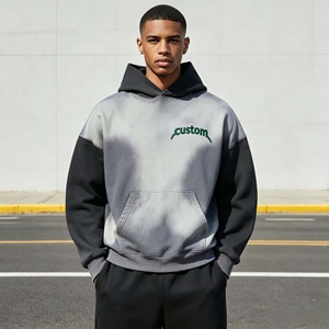 Sudadera con Capucha Personalizada Vintage, Lavada, de Gran Gramaje, con Hombros Caídos, Estilo Urbano, 100% Algodón para Hombre - Product Image 5