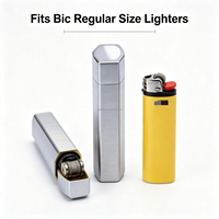 Nouvelles conceptions de coques de briquet J6 en métal avec couvercle à ressort, sensation agréable au toucher