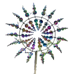 3D hướng dương ma thuật và độc đáo động lực gió <span class=keywords><strong>Spinner</strong></span> ngoài trời Vườn Spinners thép không gỉ gió Spinners cho sân trang trí - Product Image 5