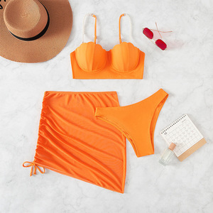 PASUXI <span class=keywords><strong>Maillot</strong></span> <span class=keywords><strong>de</strong></span> <span class=keywords><strong>Bain</strong></span> Micro Bikini Extrême Sexy en Spandex Personnalisé avec LOGO, Ensemble Bikini à Cordon Uni, Cache-<span class=keywords><strong>Maillot</strong></span> Grande Taille pour Femme - Product Image 5