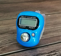 Compteur Manuelel Électronique Numérique de Doigt à 5 Chiffres LED de Haute Qualité pour Golf