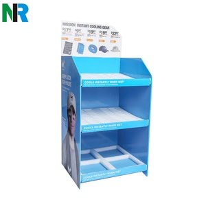 Wholesale Custom Logo <b>Printing</b> Corrugated Food Retail Paper Rack Pop Floor Cardboard Product Display <b>Stand</b> Supermarket PP - Product Image 4
